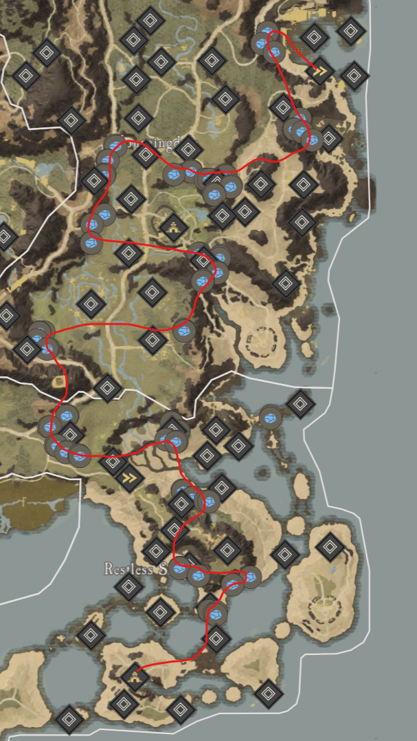 Where to find Starmetal Veins for Starmetal Ore in New World Millenium