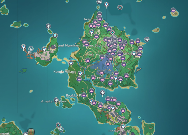 How to farm Sakura Bloom in Genshin Impact Millenium