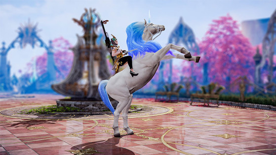 Amazon offered a unicorn mount as a Twitch Drop last April - World of Warcraft