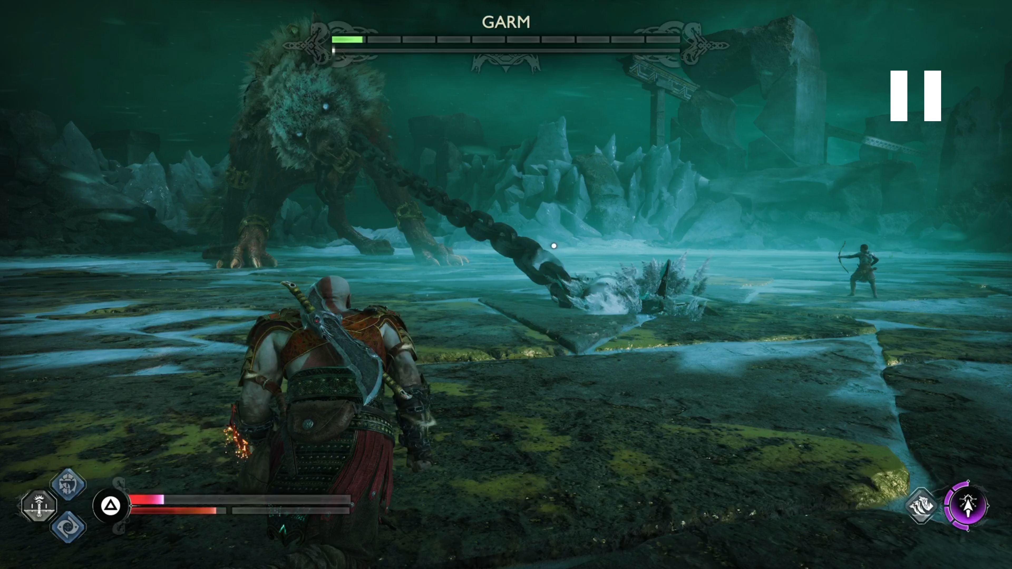 Garm God of War Ragnarok How to kill this Helheim boss? Millenium