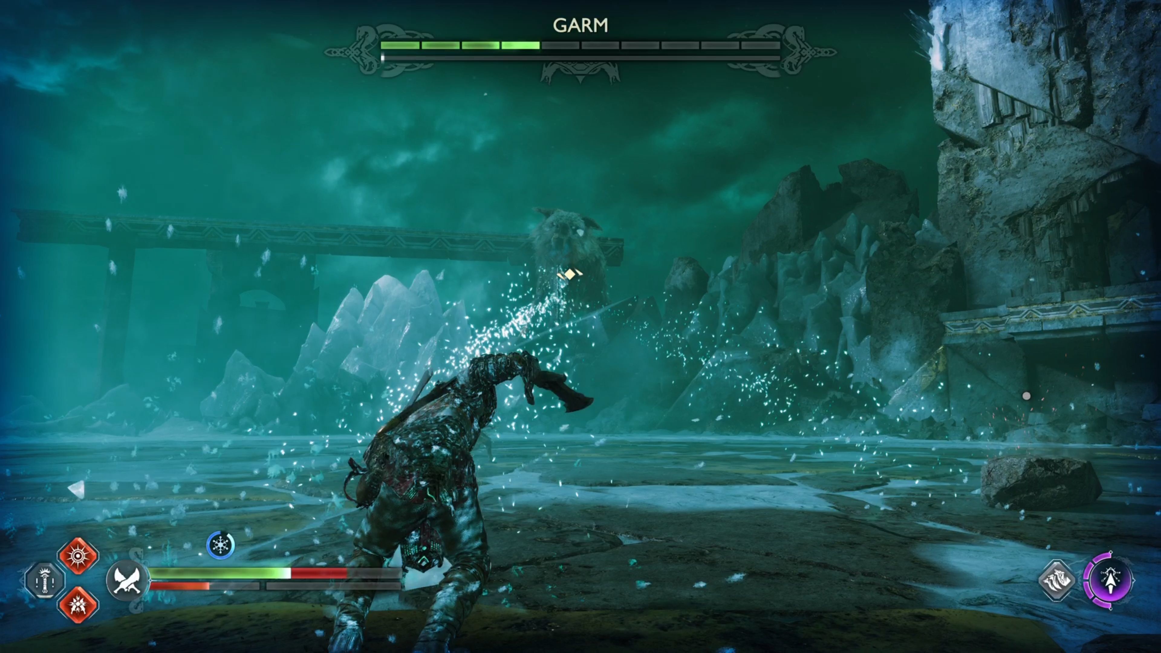 Garm God of War Ragnarok How to kill this Helheim boss? Millenium