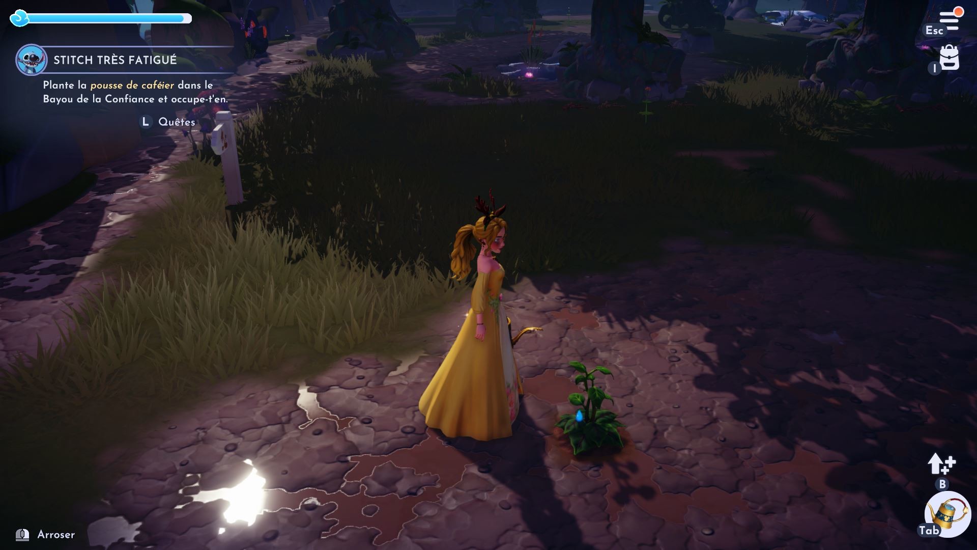 Stitch Disney Dreamlight Valley Hidden Condition, Coffee... All quests