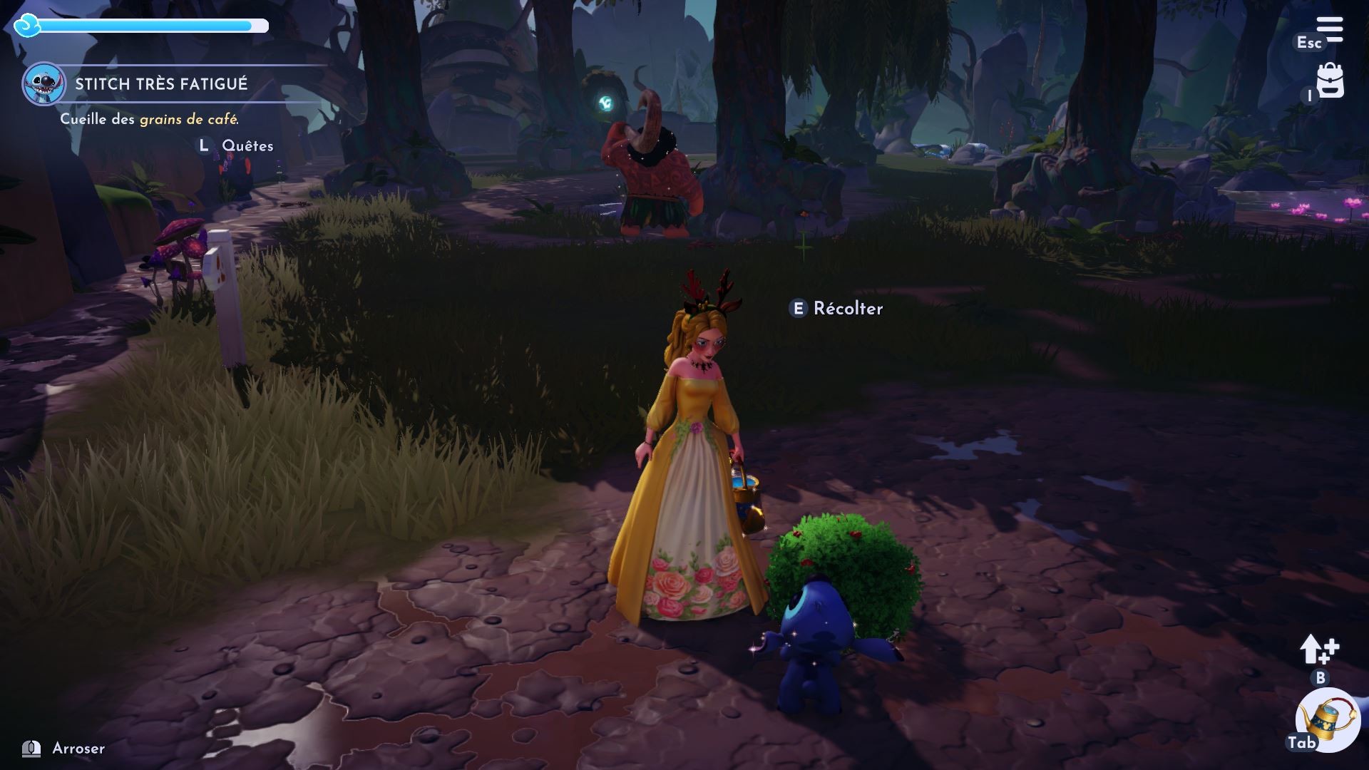 Stitch Disney Dreamlight Valley Hidden Condition, Coffee... All quests to complete Millenium