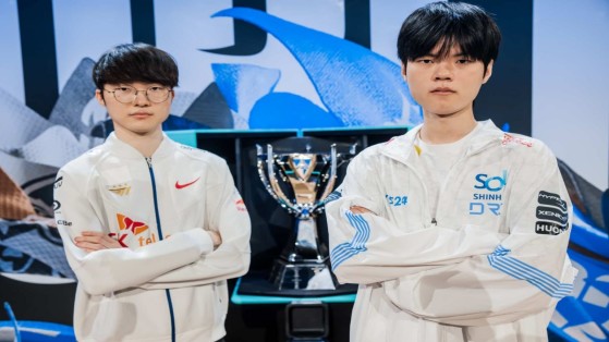 LoL: Faker's message that made Deft laugh before the LCK resumed.