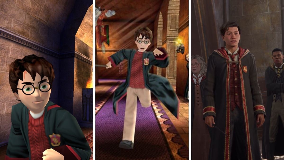 Evolution of Harry Potter Games [2001-2022] NEW HOGWARTS LEGACY
