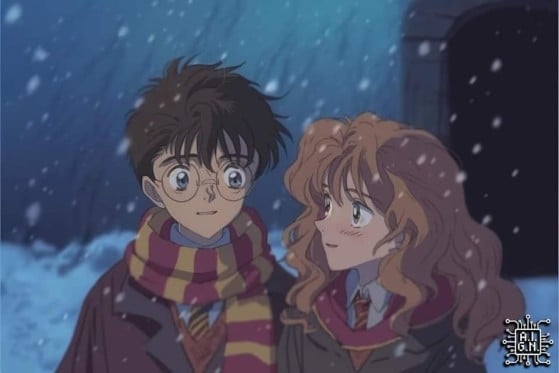 harry potter anime version