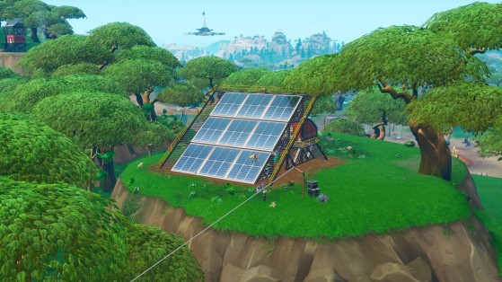 Fortnite: visit a solar array in the snow, desert, and the jungle