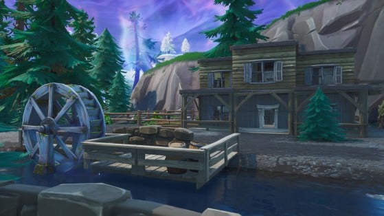 Fortnite players have already found how to build in Tilted Town