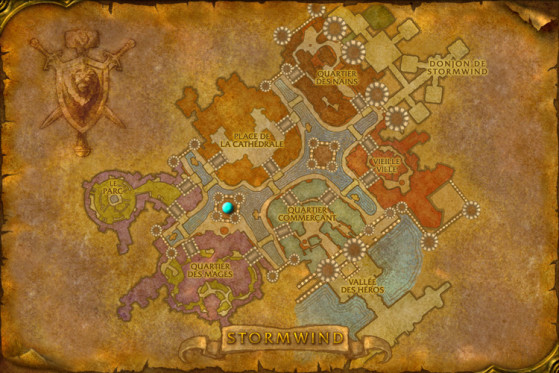 Location of The Stockade - World of Warcraft: Classic