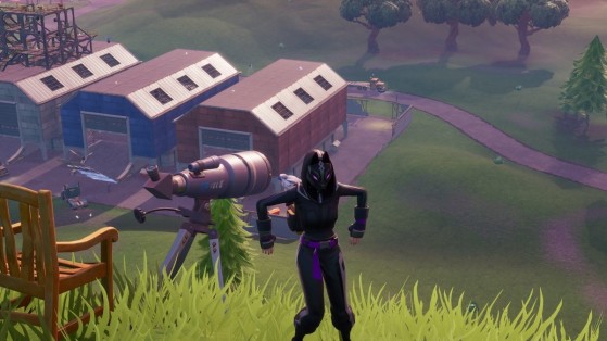 Fortnite's new challenge requires you to dance at different telescopes