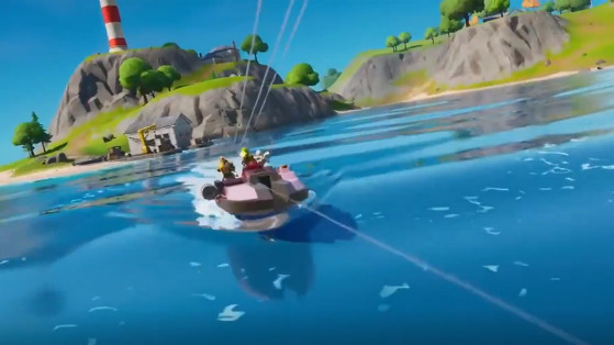 Fight in boats with the arrival of Fortnite Chapter 2!