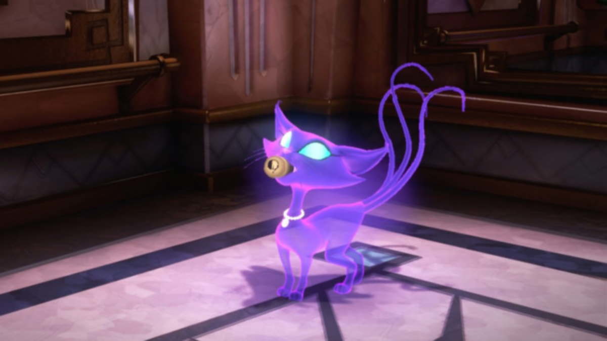 Luigi's mansion polter kitty