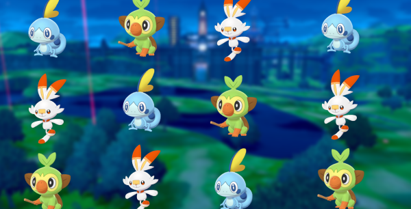 Pokemon Sword, Shield: Starters and evolutions