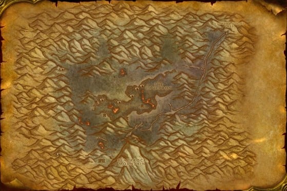 Searing Gorge - World of Warcraft: Classic
