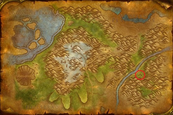 Bath'rah location - World of Warcraft: Classic