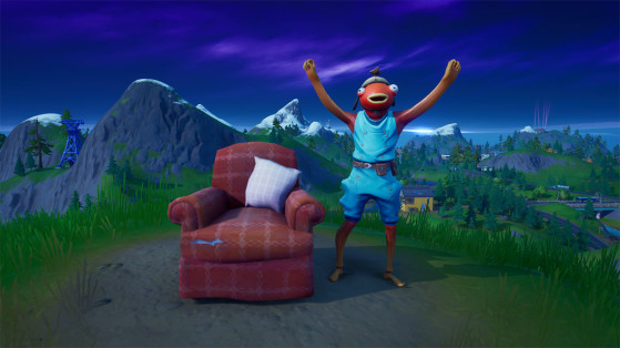 Fortnite Guide: lonely recliner, radio station, and outdoor movie theater locations