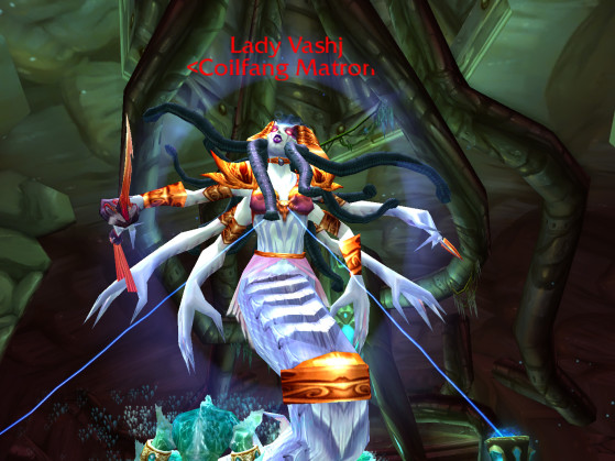 Lady Vashj in World of Warcraft. - Hearthstone