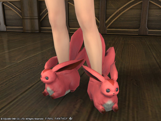 Ruby Carbuncle Slippers screenshot FFXIV - Final Fantasy XIV