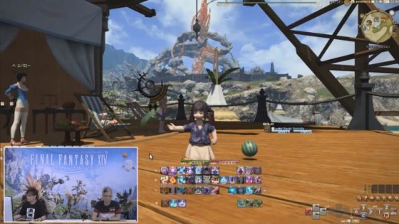 FFXIV 5.3 Melon Minion and Aloha Tshirt - Final Fantasy XIV