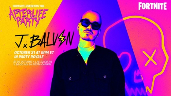 J. Balvin to perform live in Fortnite Party Royale for Halloween