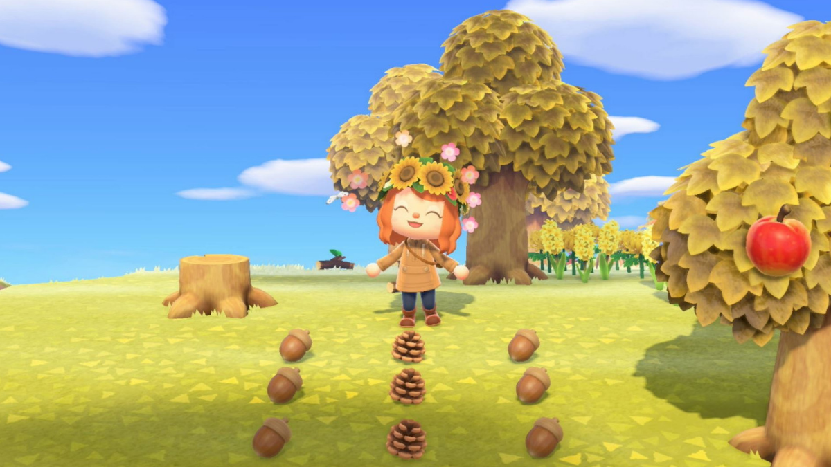 Animal Crossing acorns, pine cones, and recipes - Polygon