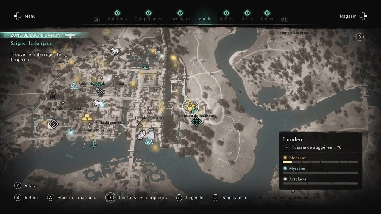 Blacksmith's Hammer location in Assassin's Creed Valhalla Millenium