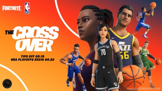 The NBA arrives in Fortnite in The Crossover event