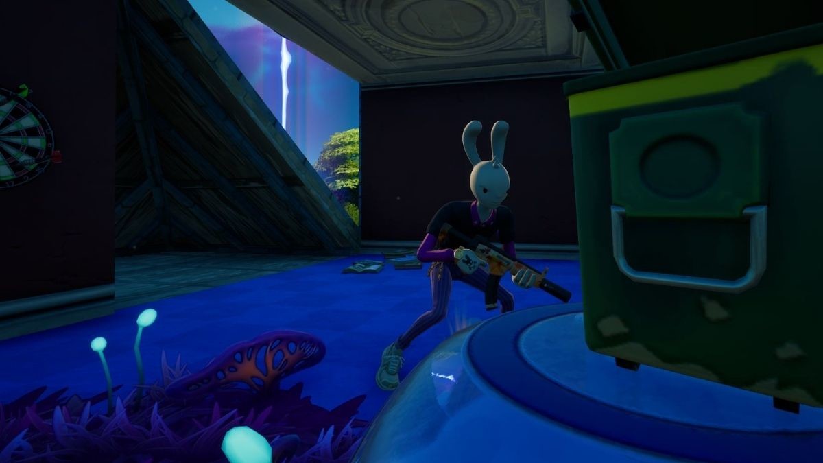 Fortnite Week 6 Challenge How to open chests or ammo boxes in low