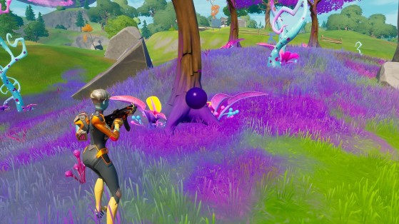 Fortnite Week 12 Challenge: Collect three alien devices and activate the countermeasure device