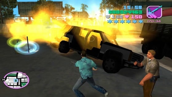 Kaboom, there will be riches... - GTA: Vice City