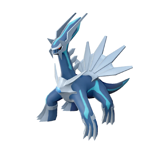 Shiny Dialga, Palkia, and Giratina Meet Origin Dialga [Pokémon Legends:  Arceus] 