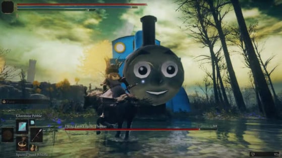Honestly, Thomas is way scarier than the real bosses in the game... - Elden Ring