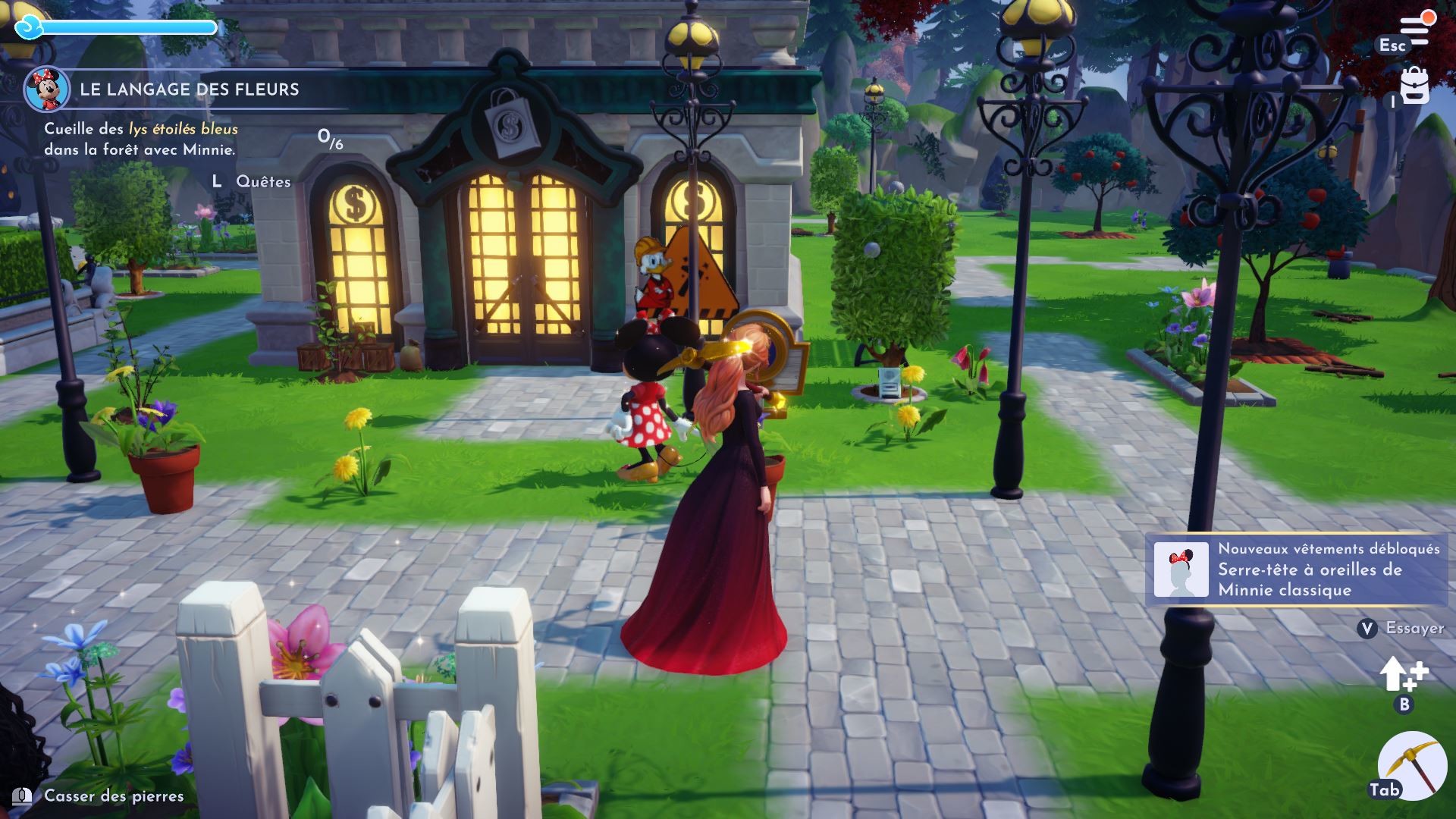 Minnie Disney Dreamlight Valley Friendship and story quests, how to