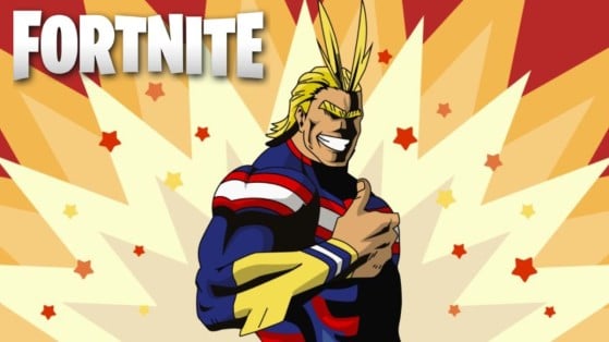 Fortnite x My Hero Academia: leak of the arrival date of the skins because of an ad in Japan?