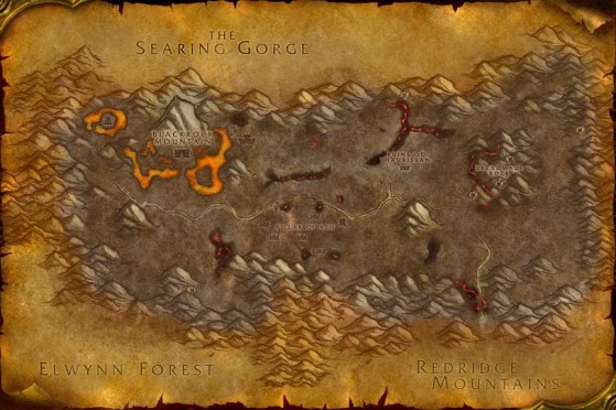 Burning Steppes - World of Warcraft: Classic