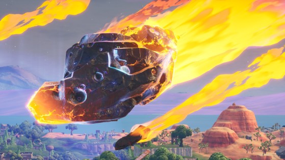 Land in Dusty Depot then visit the Meteor is one of Fortnite's challenges