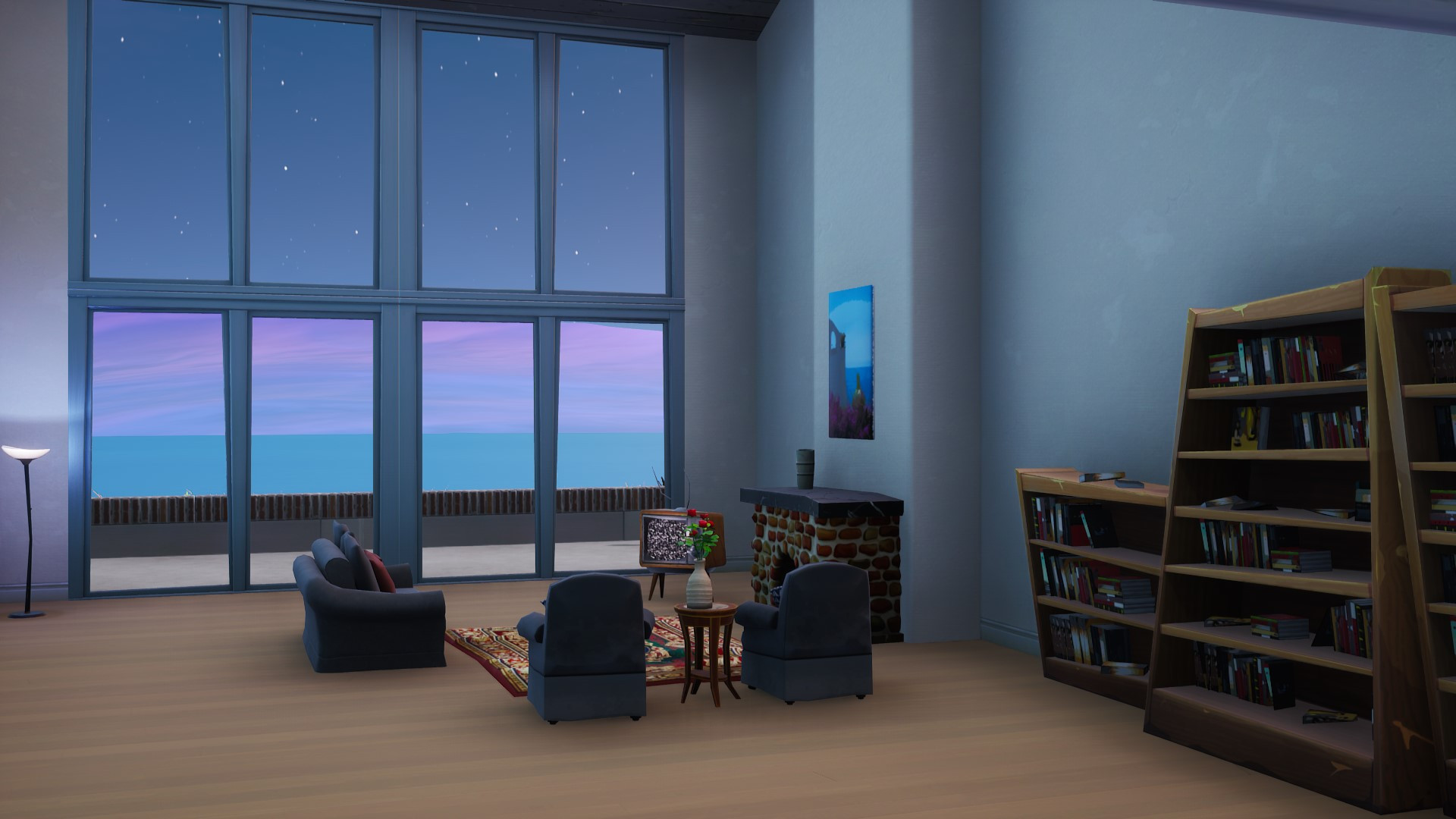 Fortnite a John Wick reference in one of the new houses Millenium