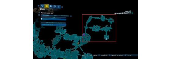 This is the area covered by the quest - Borderlands 3