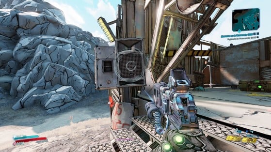 Speakers close to radios - Borderlands 3