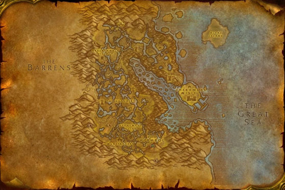 Location of Onxyia's Lair - World of Warcraft: Classic