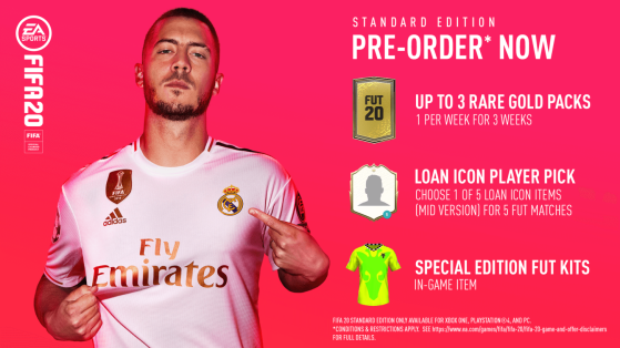 59.99 USD on PS4, Xbox One, and PC - FIFA 20