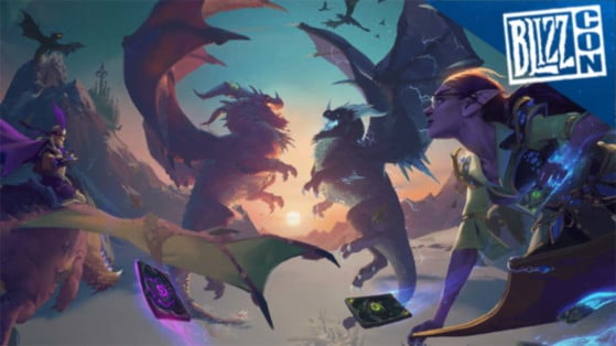 BlizzCon 2019 - New Hearthstone expansion Descent of Dragons preorders are available
