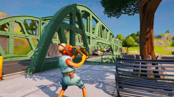 Fortnite Guide: locations of the Green, Yellow Steel and Red Steel Bridges