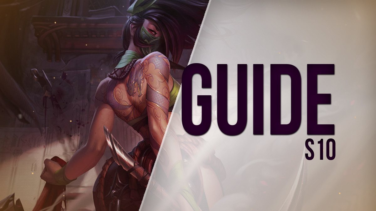LoL Guide, Build for Akali, Top, S10 -