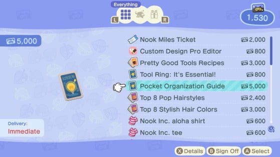 Inventory Expansion - Animal Crossing: New Horizons