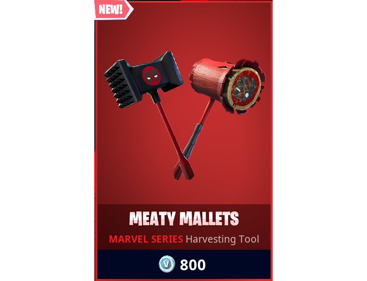 Fortnite Deadpool's glider, emotes and pickaxe have appeared Millenium