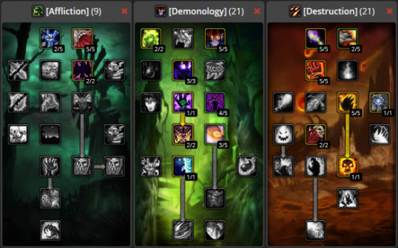 Demonic Sacrifice PvE 9/21/21 - World of Warcraft: Classic