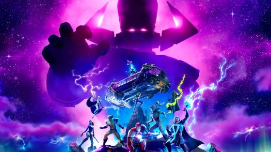 countdown shows the date of the fight event against galactus in fortnite millenium