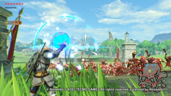 How to use remote bombs and Sheikah Runes in Hyrule Warriors: Age of Calamity