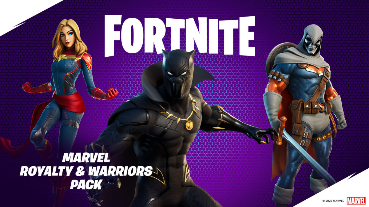 Marvel royalty and warriors pack is now available in fortnite millenium